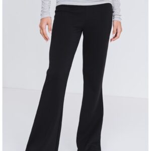Pantaloni evazati Scarlett - Negru