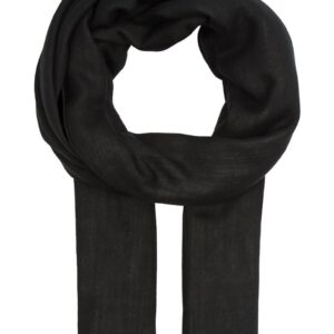Esarfa dama - neagra - din tkanina - universala