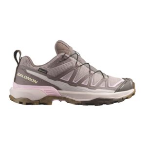 Pantofi low-cut Ultra 360 Edge din material textil pentru drumetii - Maro taupe/Roz