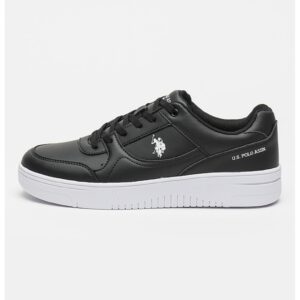 Pantofi sport din piele ecologica Lee - Negru