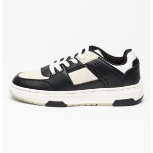 Pantofi sport cu insertii textile Yarrow - Gri carbune