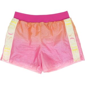 Pantaloni scurti sport  pentru fete - poliester roz -