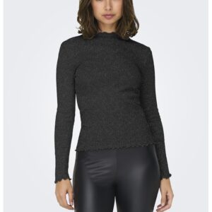 Bluza din amestec de bumbac organic - Negru