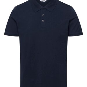 Tricou polo Bluemarin și Negru
