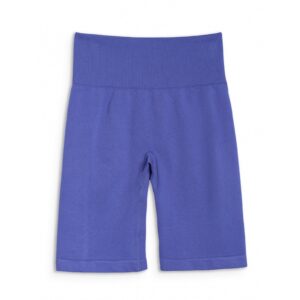 Sort De Antrenament Femei - Talie Inalta - Push-Up - Material Elastic Fara Cusaturi - MULTI ACTIVE - Abastru cobalt - Albastru cobalt