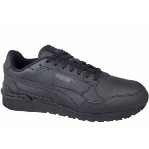 barbati 09 St Runner V4 - piele naturala - negru - confortabili - Negru