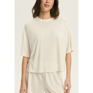 Tricou dama Ruth  Alb crem - Alb