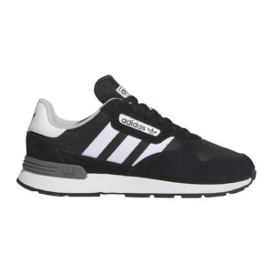 Pantofi sport Treziod 2 cu garnituri din piele intoarsa - Negru/Alb optic