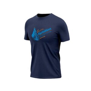 Tricou outdoor din lana merino barbati SUSTENHORN2 - Bleumarin