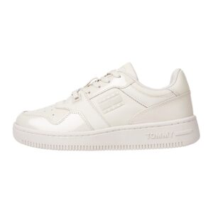 Pantofi sport din piele cu perforatii - Maro nisip