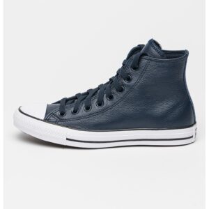 Pantofi sport mid-cut unisex de piele All Star - Albastru ultramarin