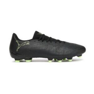 Pantofi fotbal barbati material sintetic - negru/verde