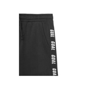 Pantaloni scurti sport baieti -  bumbac - negru - 135-140cm