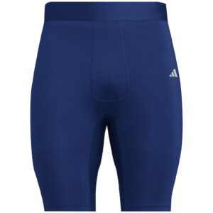 Pantaloni scurti barbati - bleumarin -  Techfit Tight - compresie - uscare rapida - poliester/elastan