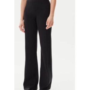 Pantaloni dama - negru - bumbac/poliamida/elastan - Negru