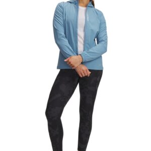 Colanti crop cu model camuflaj - pentru alergare Launch - Negru