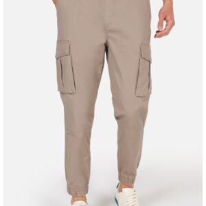 Pantaloni cargo cu snur - Bej