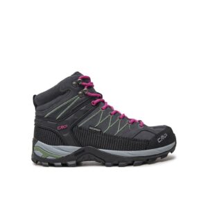 Pantofi sport dama -  29432 - Piele naturala - Roz/Gri - Gri/Roz