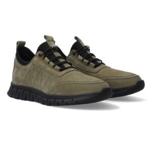 Pantofi sport din piele nabuc