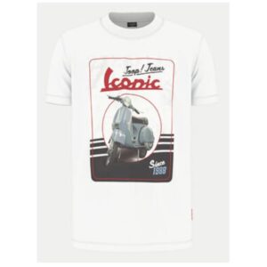 Tricou barbati - Joop Jeans - 304687884 - Bumbac organic - Alb - Alb