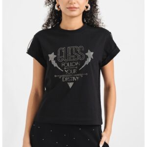 Tricou cu logo - Negru