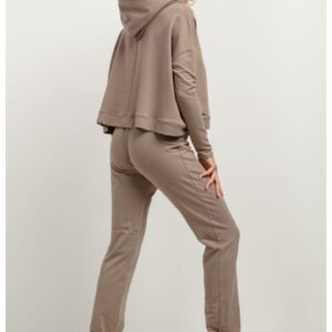 Pantaloni de antrenament cappuccino - Maro