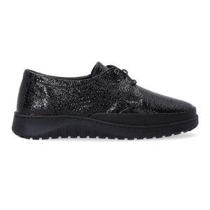 Pantofi negri de dama cu relief