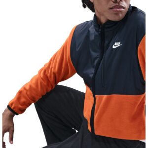 Pantaloni de trening din material fleece cu talie ajustabila Club - Alb/Negru