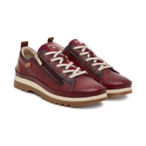 Tenisi dama  305470591 - rosu - piele naturala