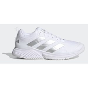 Pantofi sport -  Court Team Bounce 2.0 - alb/argintiu - HR1235 - Alb