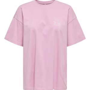 Tricou dama -  Bumbac organic - Roz