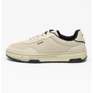 Pantofi sport din material textil cu garnituri de piele intoarsa ecologica Yarrow - Bej deschis