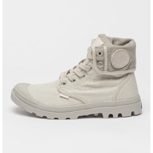Tenisi hi-top cu varf cu pelicula de cauciuc Baggy - Gri deschis