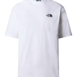 Tricou cu decolteu rotund - Alb/Negru