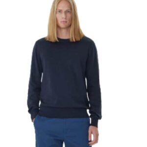 Pulover barbati -  bumbac - bleumarin -