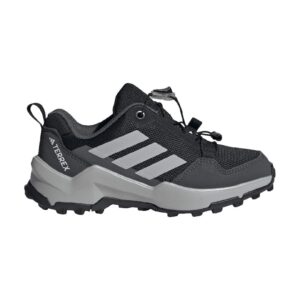 Pantofi Terrex Ax4s cu sireturi elastice pentru drumetie - Negru/Alb murdar/Gri inchis