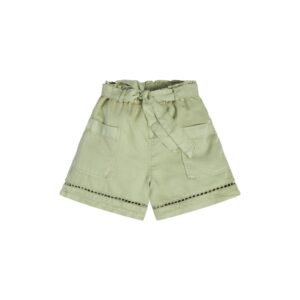 Pantaloni scurti copii -  Lyocell - Verde - Verde