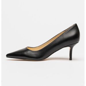 Pantofi din piele cu varf ascutit Loby - Negru
