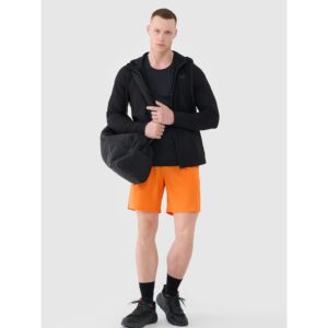 Pantaloni sport barbati - de antrenament - uscare rapida - portocaliu