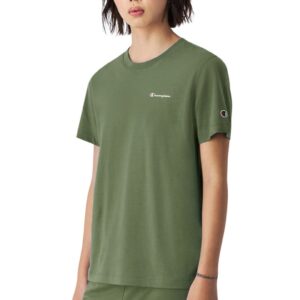 Tricou dama - verde - croiala slim - 100% bumbac