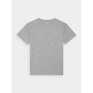 Tricou copii - gri - bumbac - croiala lejera