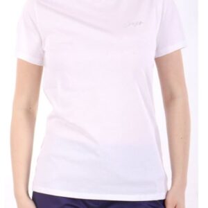 Tricou dama C_ELOGO_PRINT_7 - Bumbac - Alb