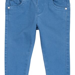 Blugi skinny cu talie medie - Albastru