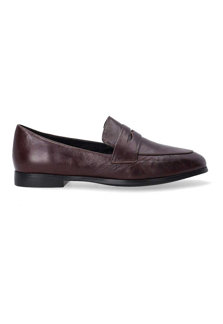 Pantofi loafer din piele - Maro