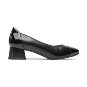 Pantofi cu toc de dama -  305062802 - piele naturala - negru