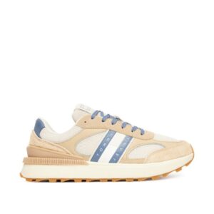 Pantofi sport pentru barbati - 305438041 - textil - bej/maro