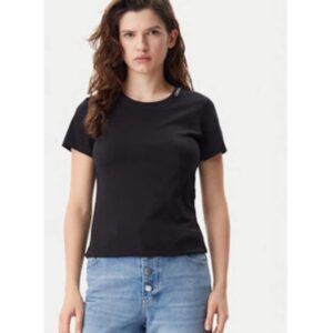 Tricou dama -  bumbac - negru8