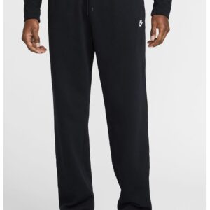 Pantaloni de trening cu snur si buzunare laterale - Alb/Negru