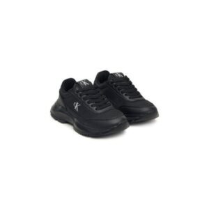 Pantofi sport fete - material textil - negru