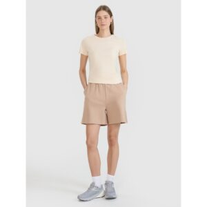 Pantaloni sport dama - bej - trening